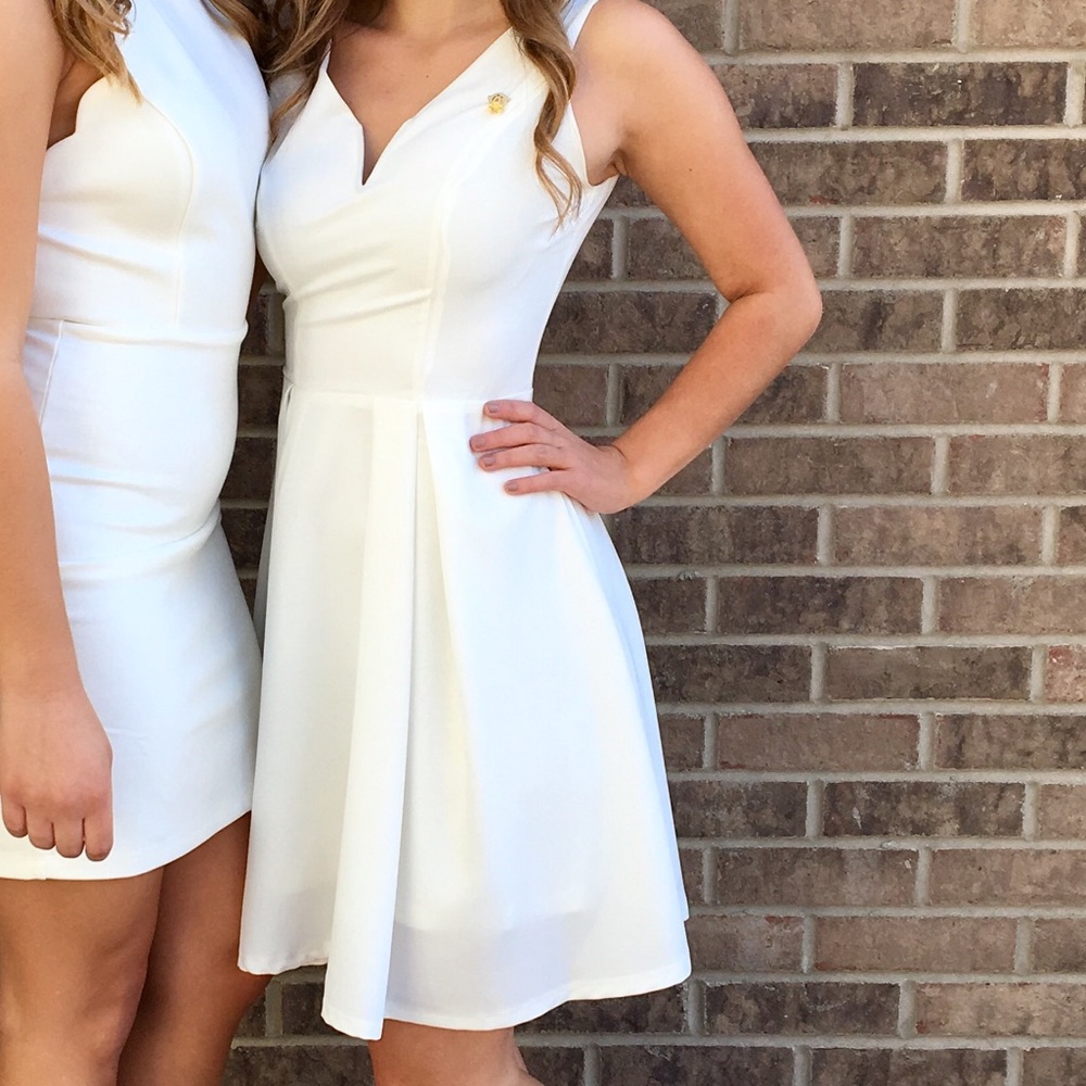 Francesca’s White Dress